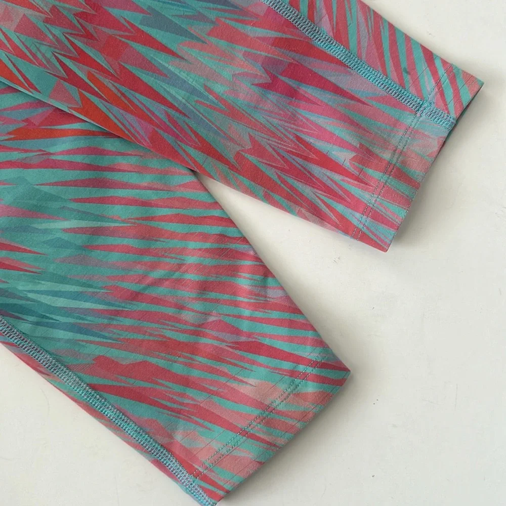 Nike Dri Fit Teal Athletic Leggings Size Small - Picture 12 of 12